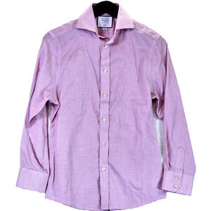 Charles Tyrwhitt Jermyn Street London Men's Slim Fit Non-Iron Shirt 14.5in 37cm